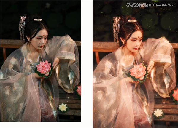 Photoshop�{�����Lҹ������Ψ��ůɫЧ��