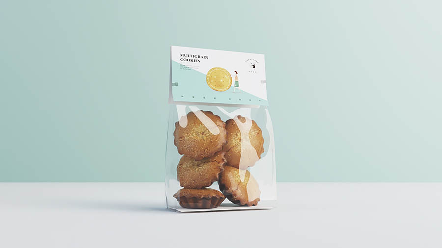 韓愛蛋糕簡約風格品牌設計欣賞