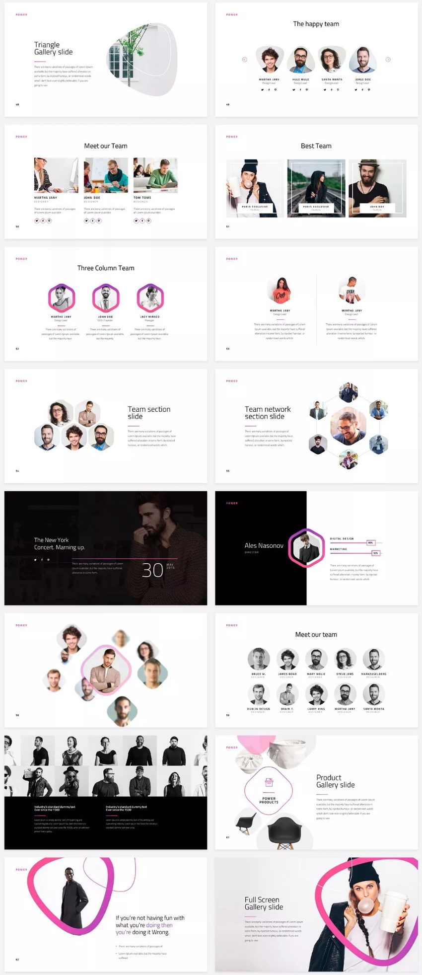 60套國外優質PPT素材免費打包下載