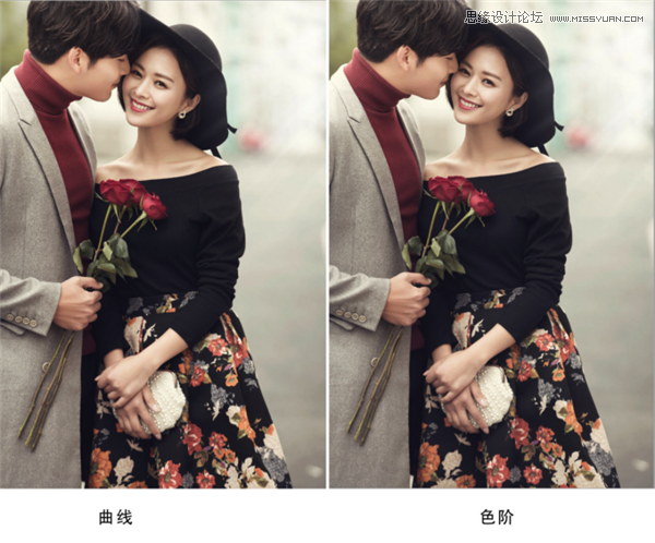 Photoshop詳細解析曲線和色階的異同之處