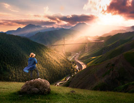 PhotoshopԔ�����������{(di��o)ɫ�е�Ӱ�{(di��o)����