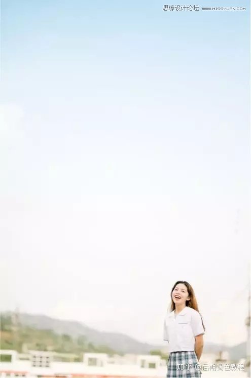 Photoshop調(diào)出外景人像暖色淡雅效果