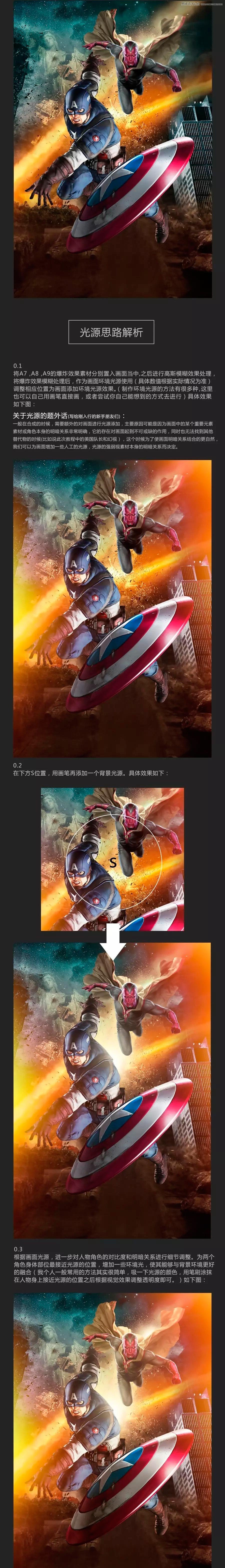 Photoshop�ϳ�������L���}���Ӱ����