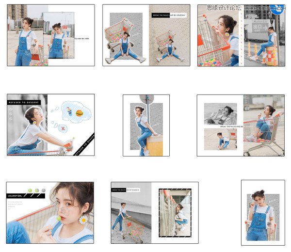 Photoshop詳細解析人像后期排版的思路