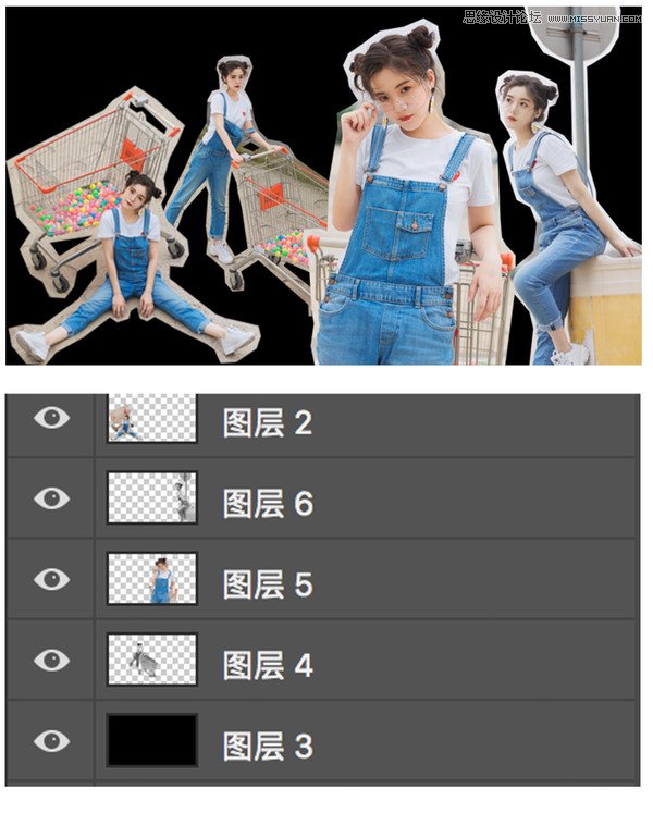 Photoshop詳細(xì)解析人像后期排版的思路