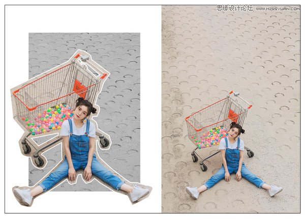 Photoshop詳細解析人像后期排版的思路