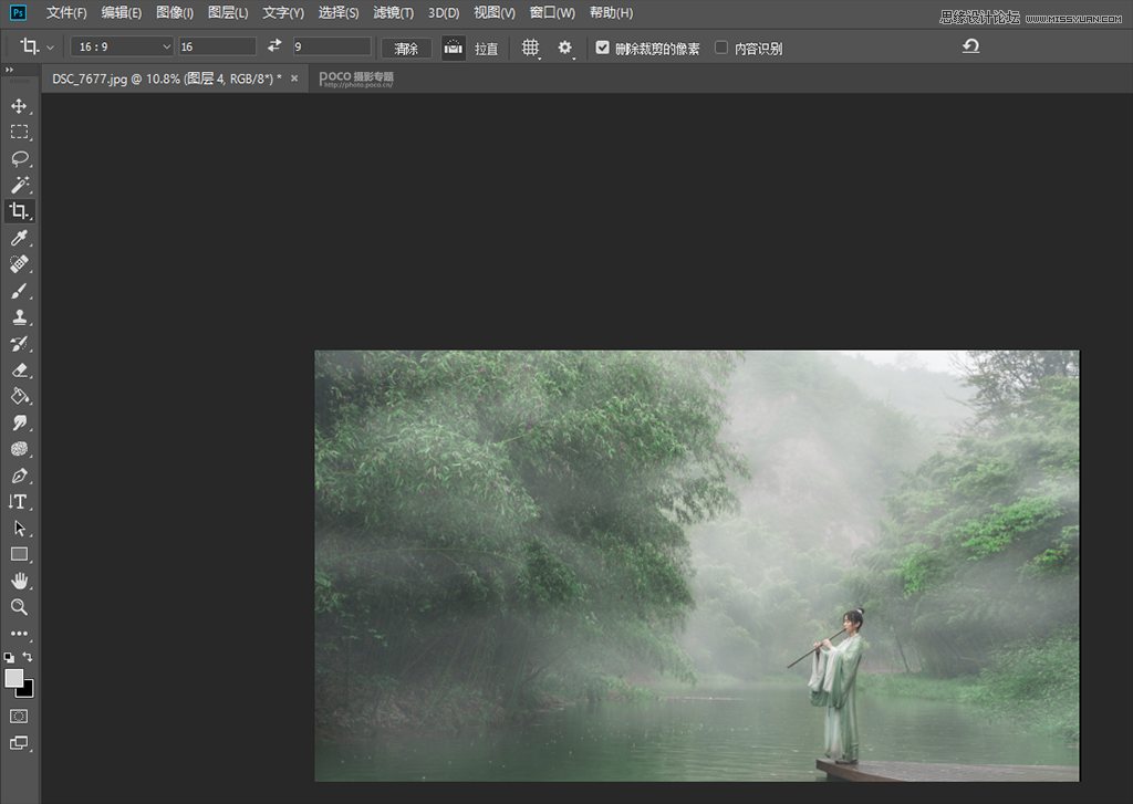 Photoshop�{(di��o)������ɫ�ʵ�����⾰��Ƭ