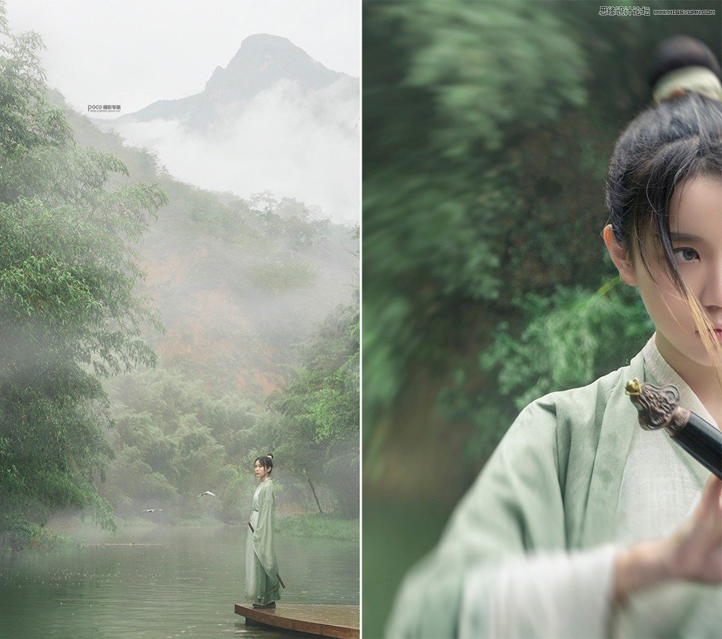 Photoshop�{(di��o)������ɫ�ʵ�����⾰��Ƭ