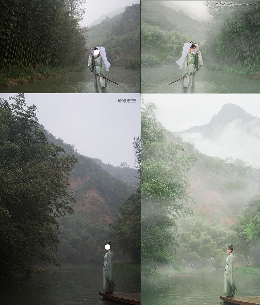 Photoshop調(diào)出清新色彩的陰天外景照片