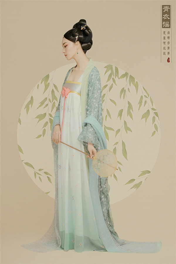 工筆畫特效的古風人像精修作品欣賞