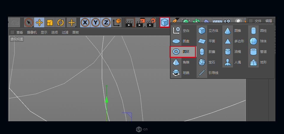 C4D�������w�L���̩ɭ����Ч��