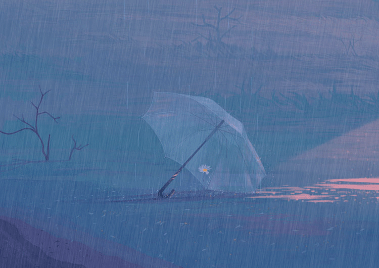 下雨動(dòng)畫:PS制作逼真的下雨GIF動(dòng)畫