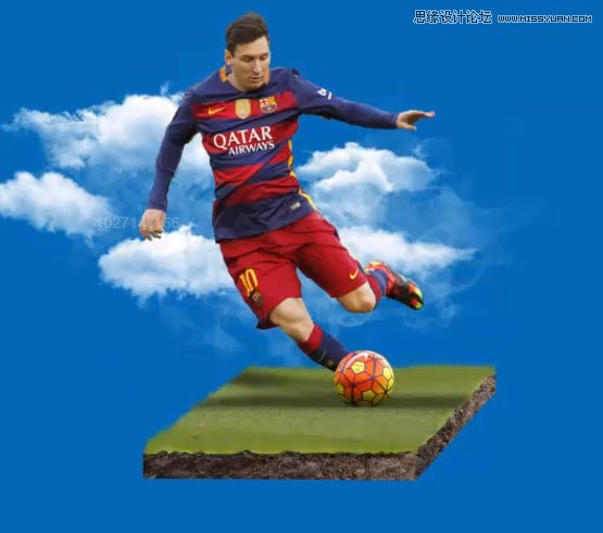 足球海報(bào):PS設(shè)計(jì)創(chuàng)意的足球主題海報(bào)