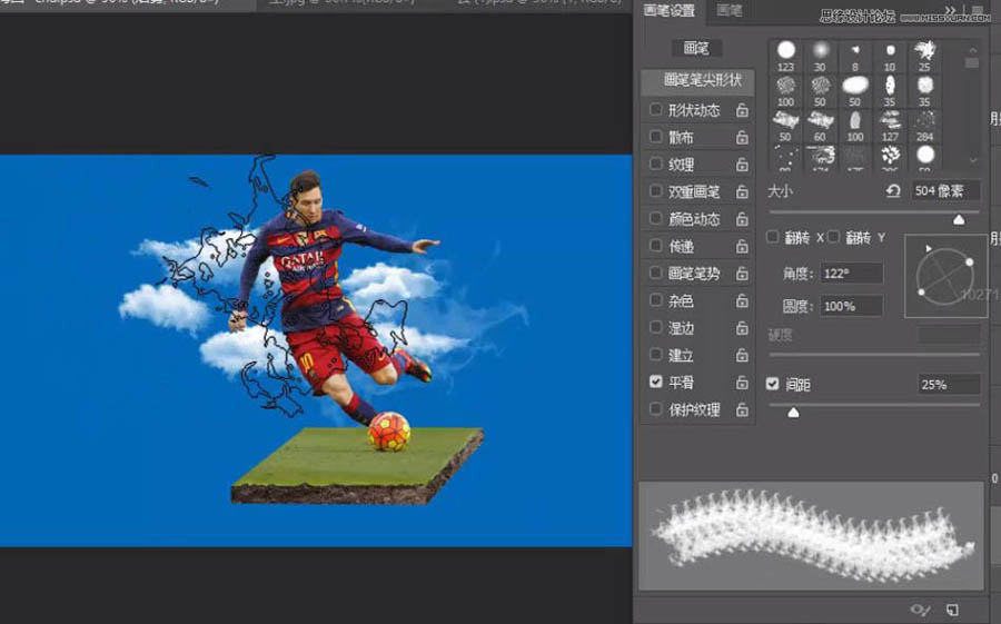 足球海報:PS設計創意的足球主題海報