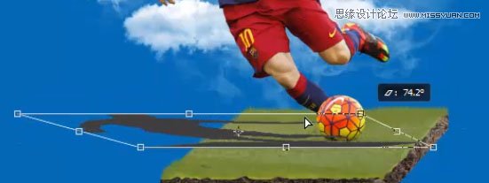 足球海報(bào):PS設(shè)計(jì)創(chuàng)意的足球主題海報(bào)