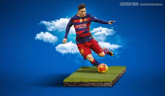 足球海報:PS設計創意的足球主題海報