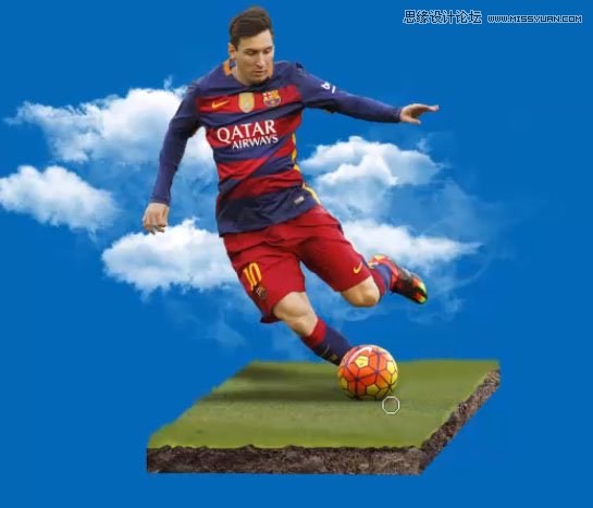 足球海報(bào):PS設(shè)計(jì)創(chuàng)意的足球主題海報(bào)