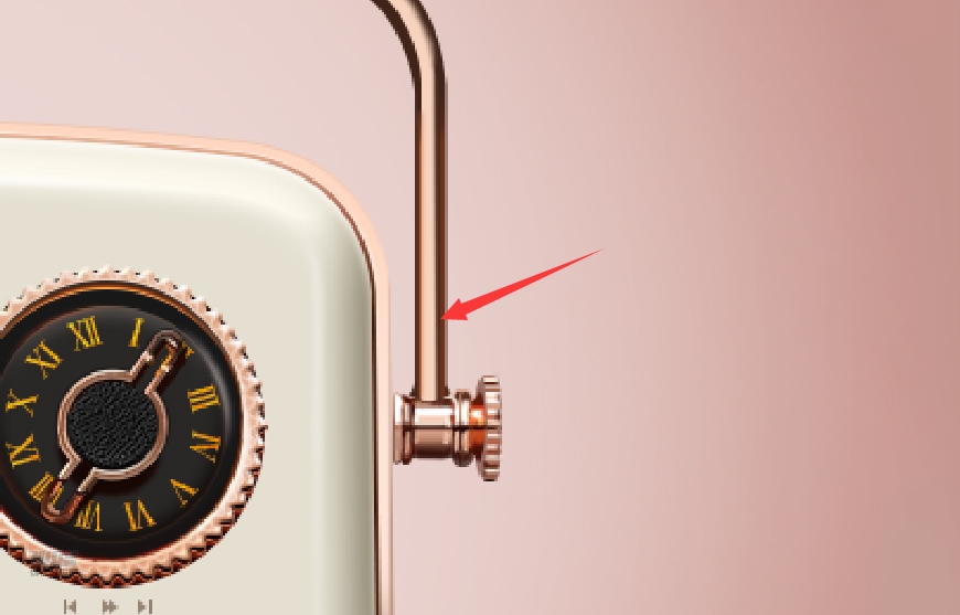 復古收音機:PS繪制立體風格的收音機