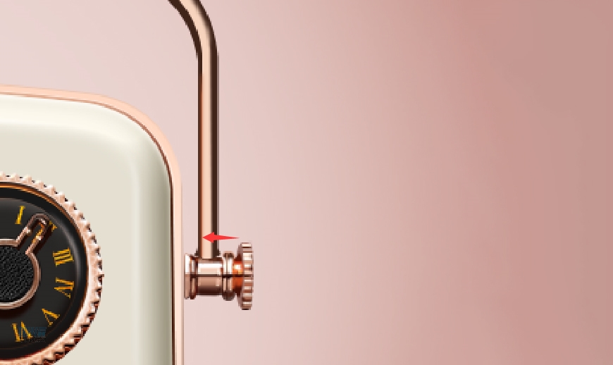 復古收音機:PS繪制立體風格的收音機