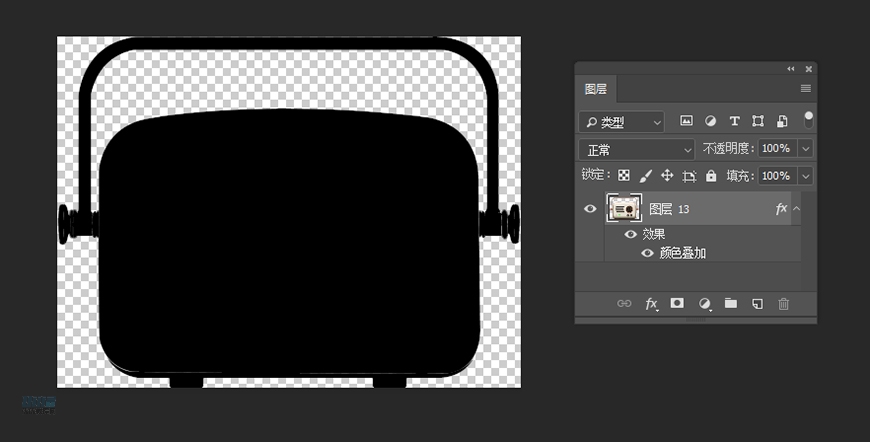 復古收音機:PS繪制立體風格的收音機
