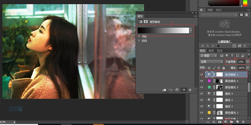 復古效果:PS調出人像復古電影藝術效果