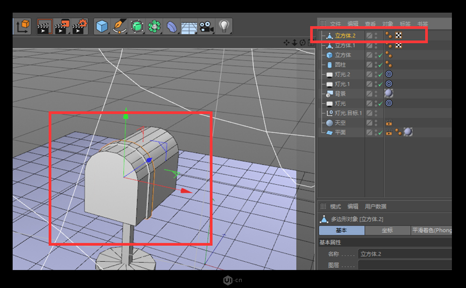 C4D��ģ�̳̣������3DС�]��