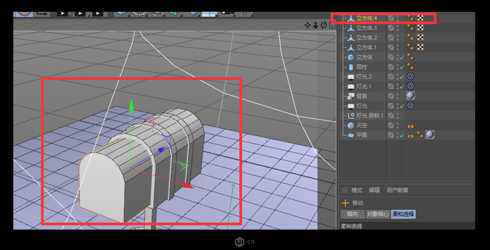 C4D��ģ�̳̣������3DС�]��