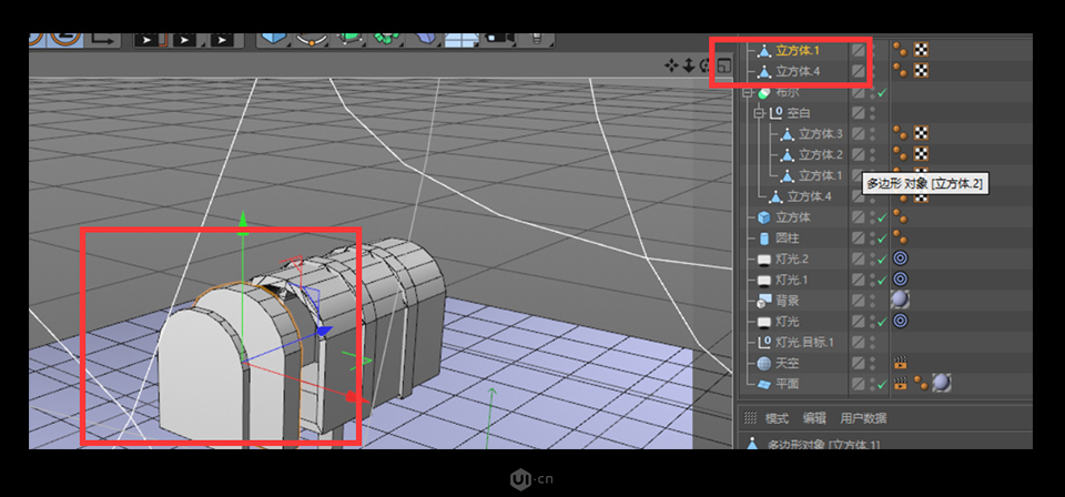 C4D��ģ�̳̣������3DС�]��