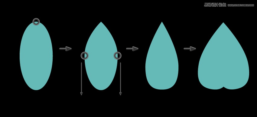 時尚船錨:AI繪制鮮花裝飾的船錨圖標