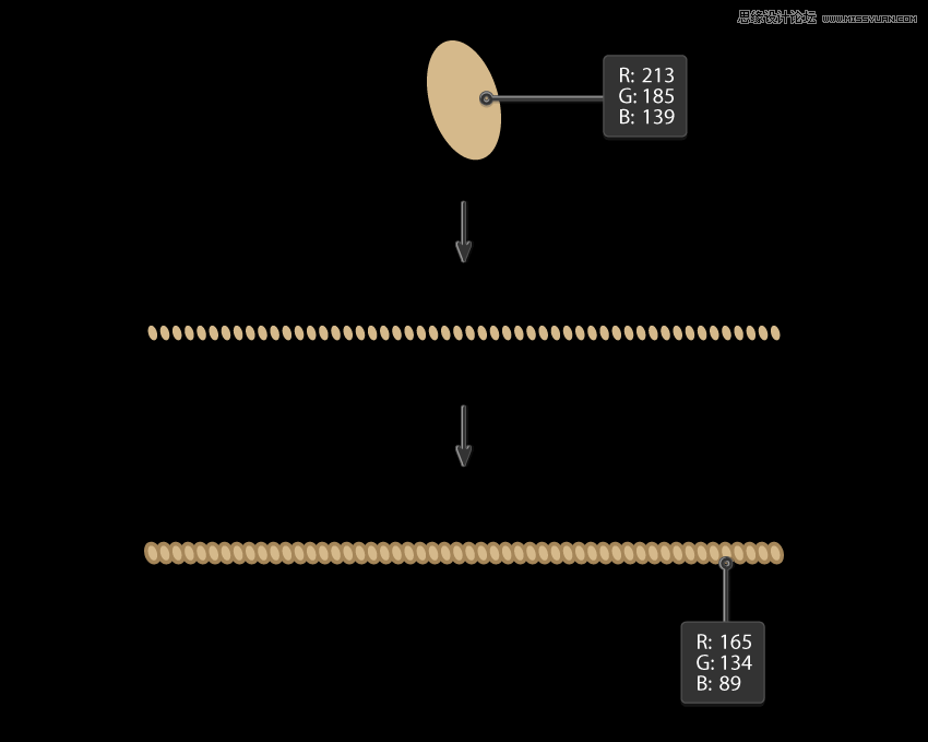 時尚船錨:AI繪制鮮花裝飾的船錨圖標