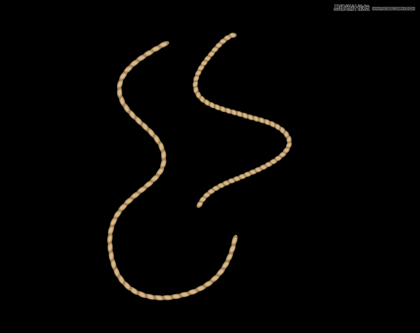 時尚船錨:AI繪制鮮花裝飾的船錨圖標