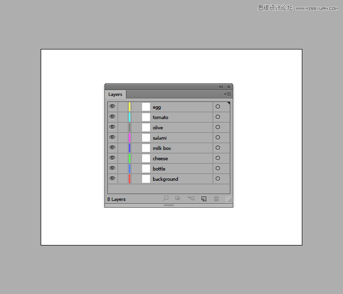 食物圖標(biāo):AI繪制簡約風(fēng)格的食品圖標(biāo)