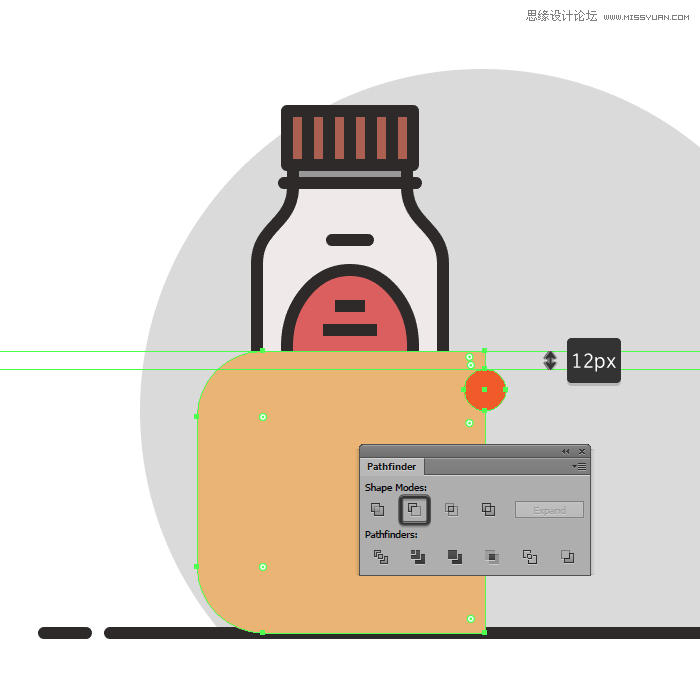 食物圖標:AI繪制簡約風格的食品圖標