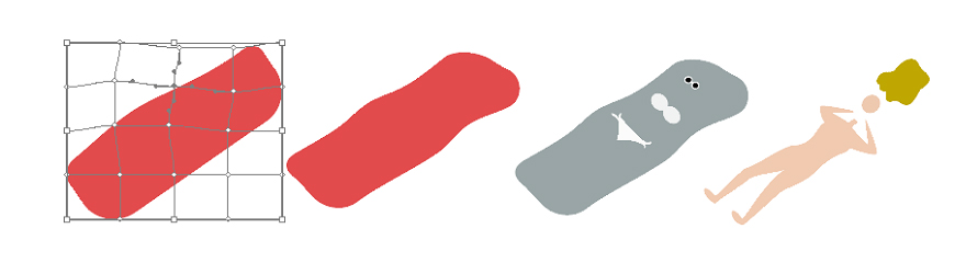 假日?qǐng)鼍埃篈I結(jié)合PS繪制2.5D度假場(chǎng)景