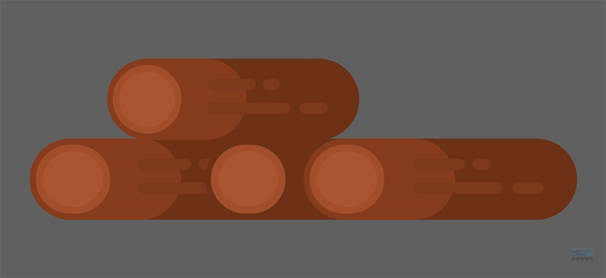 圣誕插畫:AI繪制簡約風格圣誕節插畫