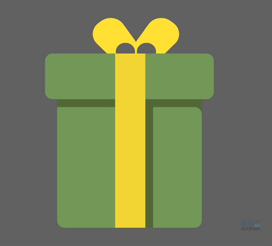 圣誕插畫:AI繪制簡約風格圣誕節插畫