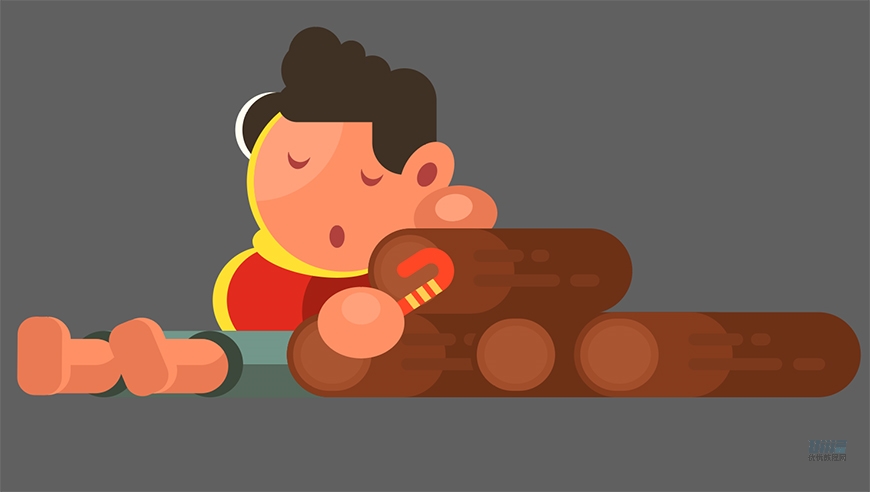 圣誕插畫:AI繪制簡約風格圣誕節插畫