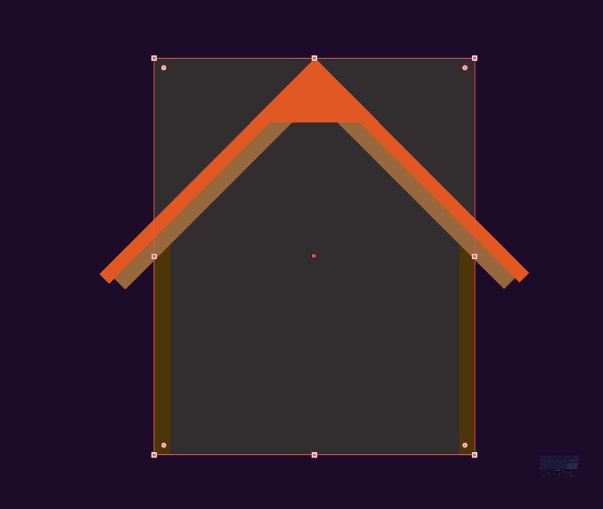 房屋插畫:AI繪制圣誕節主題的房屋插畫