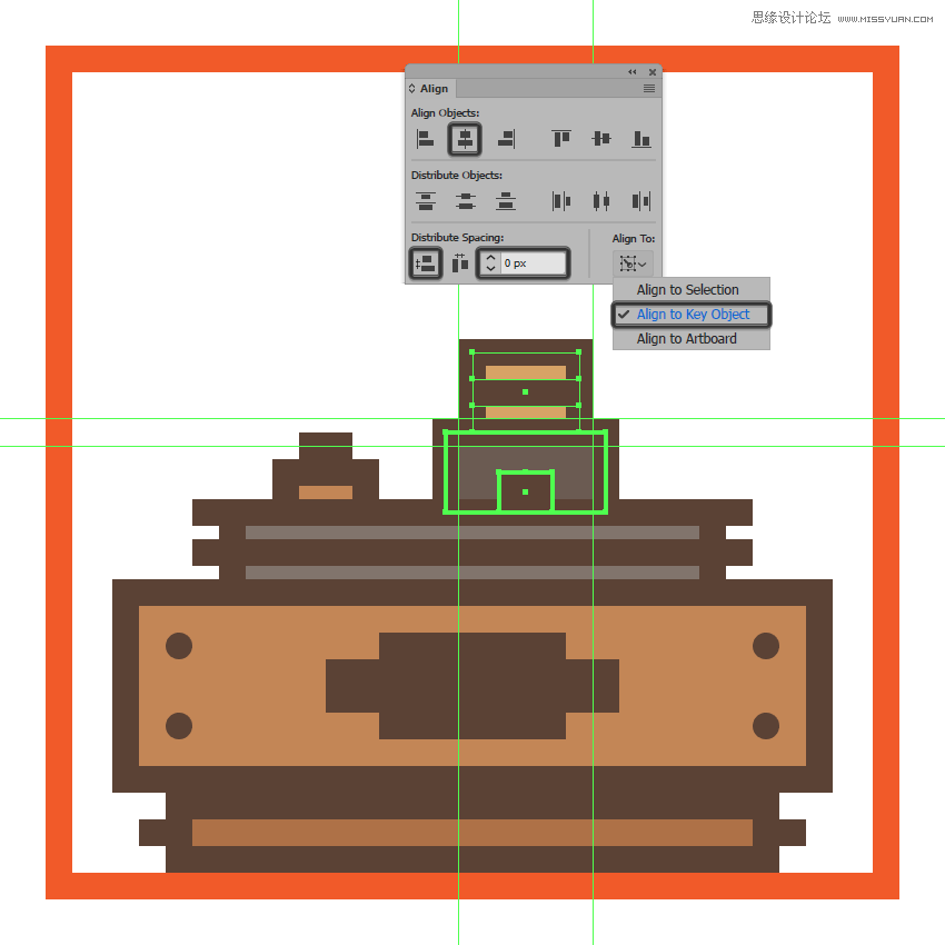復(fù)古圖標(biāo):AI設(shè)計(jì)科學(xué)主題圖標(biāo)教程