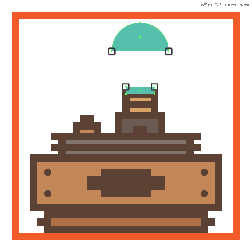 復(fù)古圖標(biāo):AI設(shè)計(jì)科學(xué)主題圖標(biāo)教程