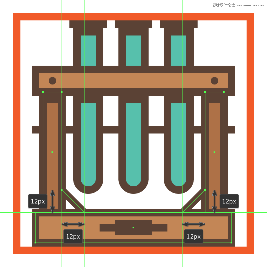 復古圖標:AI設計科學主題圖標教程