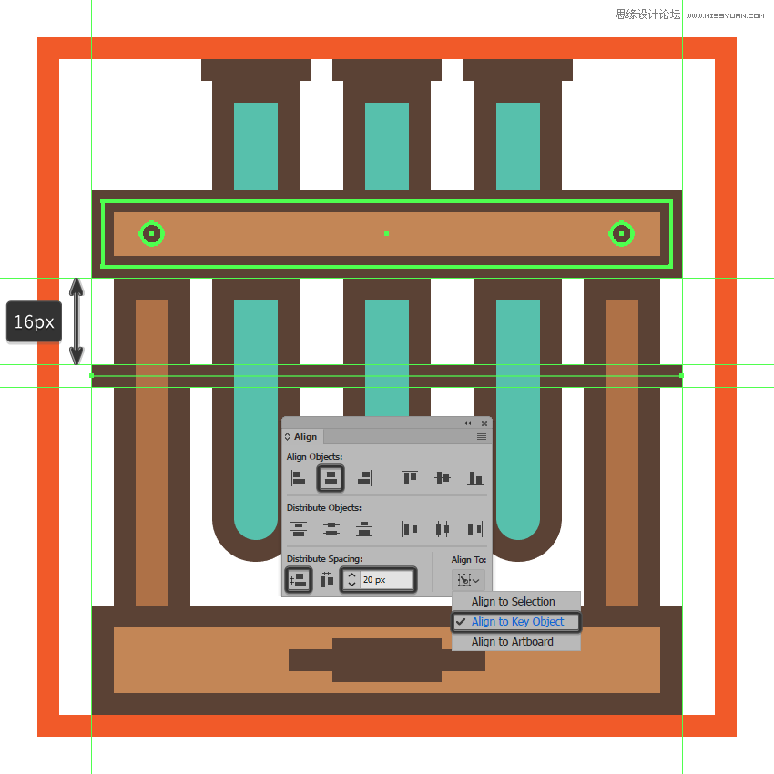 復古圖標:AI設計科學主題圖標教程