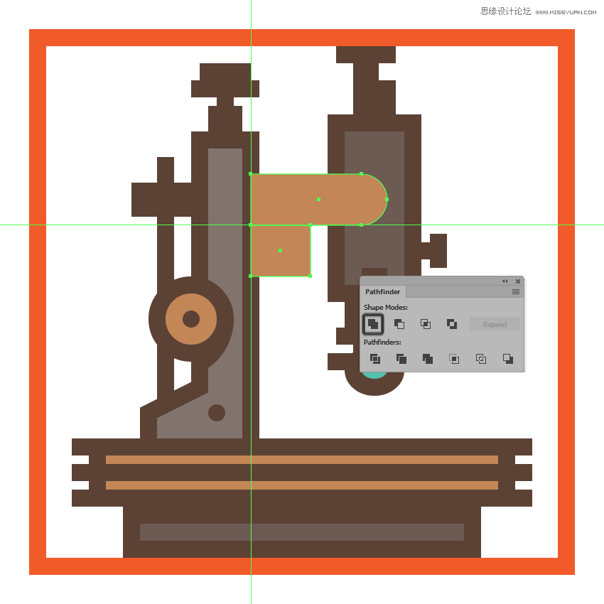 復(fù)古圖標(biāo):AI設(shè)計科學(xué)主題圖標(biāo)教程
