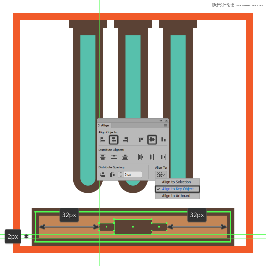 復古圖標:AI設計科學主題圖標教程
