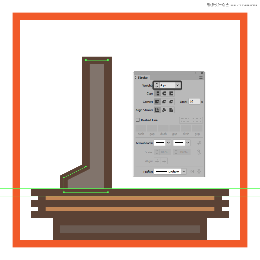 復(fù)古圖標:AI設(shè)計科學(xué)主題圖標教程