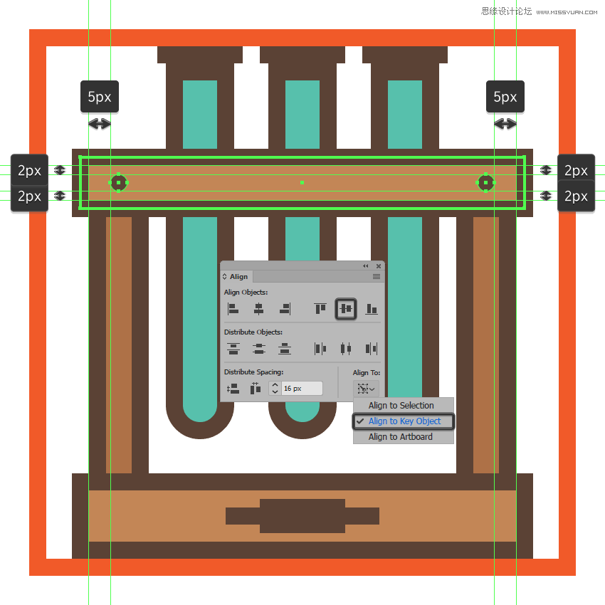 復古圖標:AI設計科學主題圖標教程