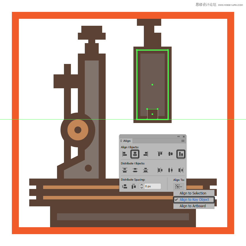 復(fù)古圖標(biāo):AI設(shè)計科學(xué)主題圖標(biāo)教程