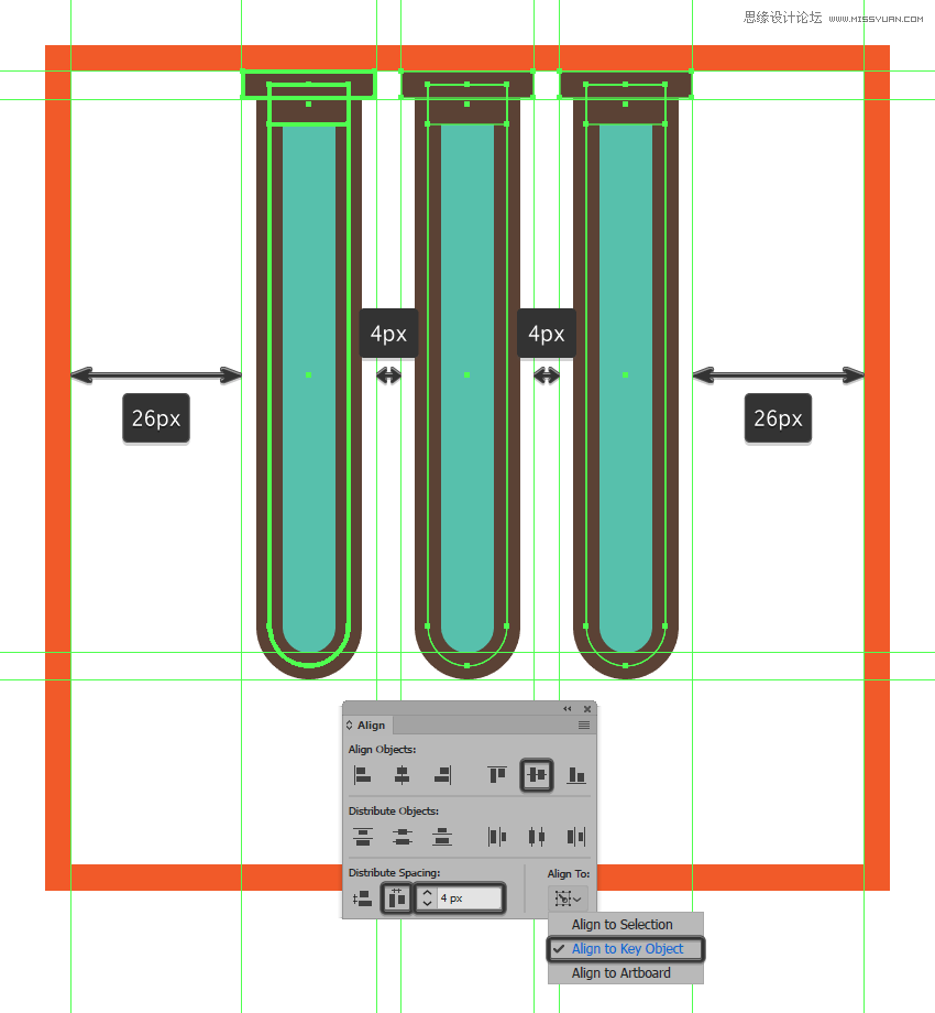 復古圖標:AI設計科學主題圖標教程