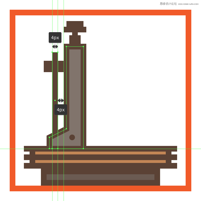 復(fù)古圖標:AI設(shè)計科學(xué)主題圖標教程
