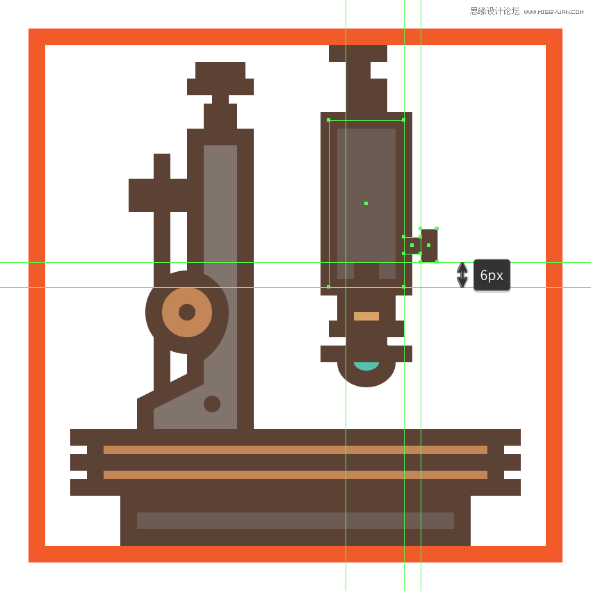 復(fù)古圖標(biāo):AI設(shè)計科學(xué)主題圖標(biāo)教程